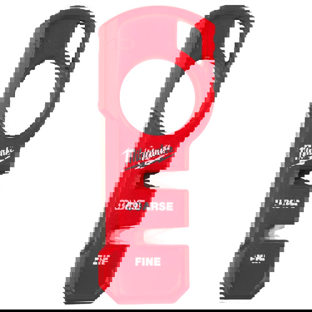 Knife Accessories; Type: Knife Sharpener ; Material: Plastic; Tungsten Carbide ; Color: Red ; Insulated: No ; Tether Style: Tether Ready ; Overall Width: 1